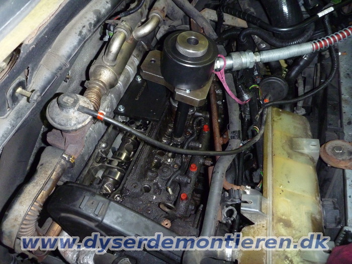 Aftrkning af indsprjtningsdyser fra Fiat
                Ducato / Citroen Jumper / Peugeot Boxer 2.0 8V