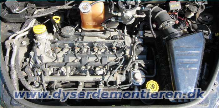 Aftrkning af indsprjtningsdyser fra Chrysler
                med CRD motor