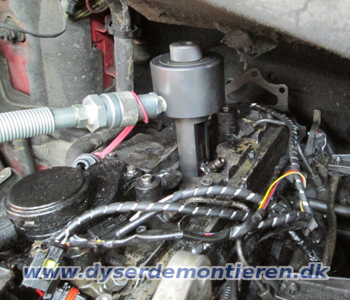 Aftrkning af indsprjtningsdyser fra Mercedes
                med CDI motorer