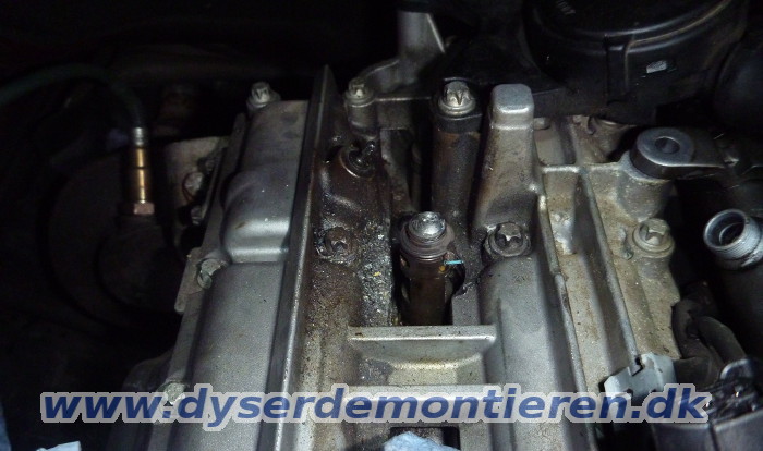 Udstrkning af en svejst indsprjtningsdyse
                  fra Mercedes Sprinter V6 CDI motor