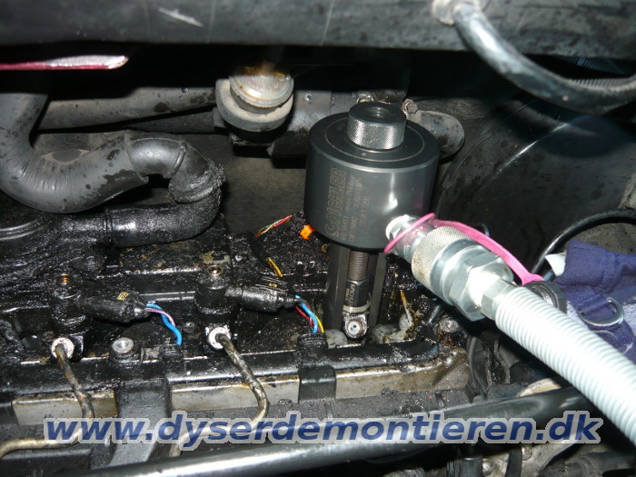 Aftrkning af indsprjtningsdyser fra Mercedes
                Vito med CDI motorer