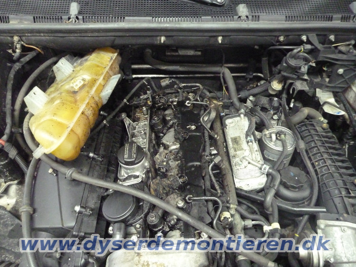 Aftrkning af indsprjtningsdyser fra Mercedes
                ML W163 med 2.7 CDI motor