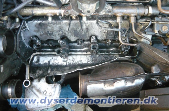 Aftrkning af indsprjtningsdyser fra Mercedes A
                klasse W168 med 1.7 CDI motor