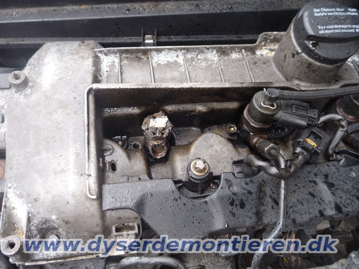 Udstrkning af en svejst indsprjtningsdyse
                  fra Mercedes W211 med CDI motor
